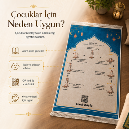 Sesli Namaz Öğretici Seccade